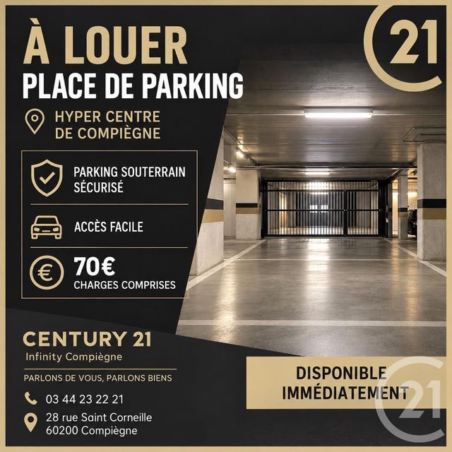 Parking à louer COMPIEGNE