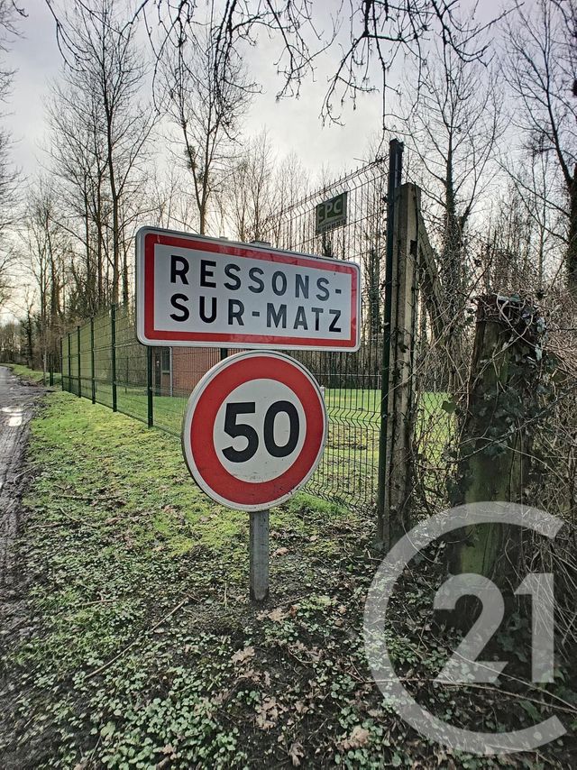 Terrain à vendre - 600 m2 - Ressons Sur Matz - 60 - PICARDIE